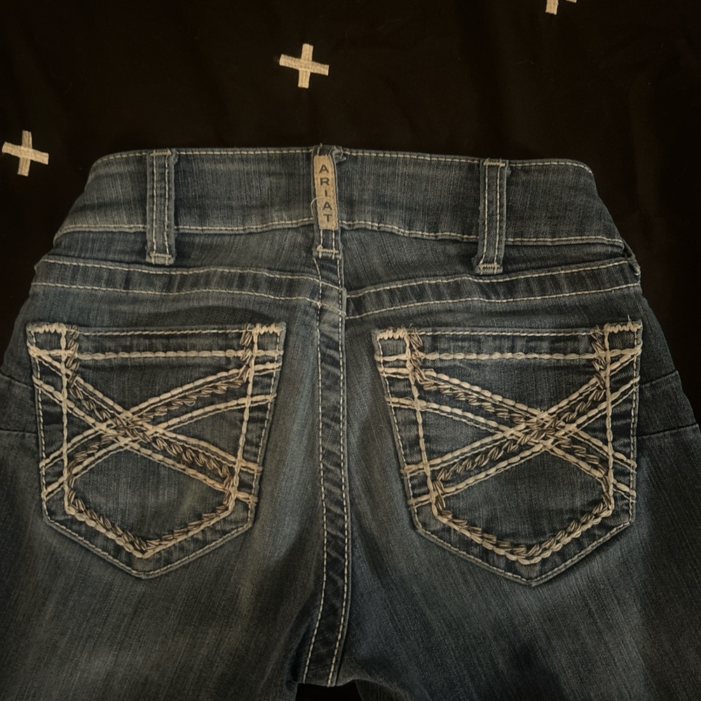 Ariat Women's Dark Blue Boot Cut Jeans